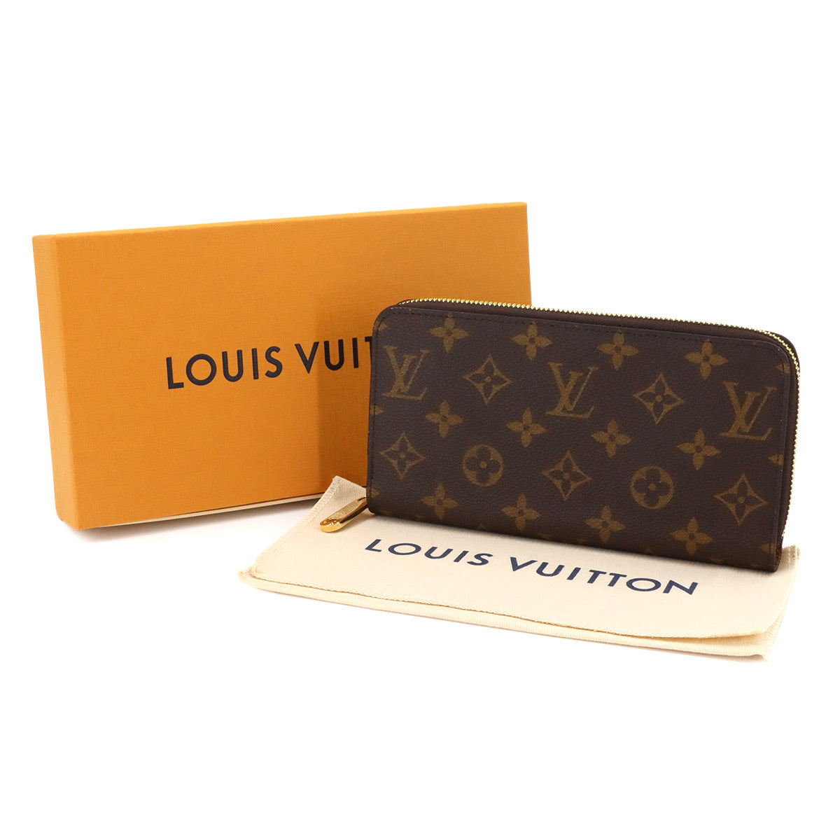 Monogram Zippy Wallet Brown M42616 Purse