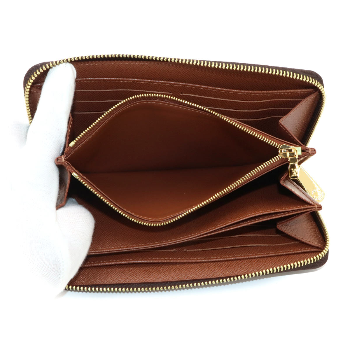 Monogram Zippy Wallet Brown M42616 Purse