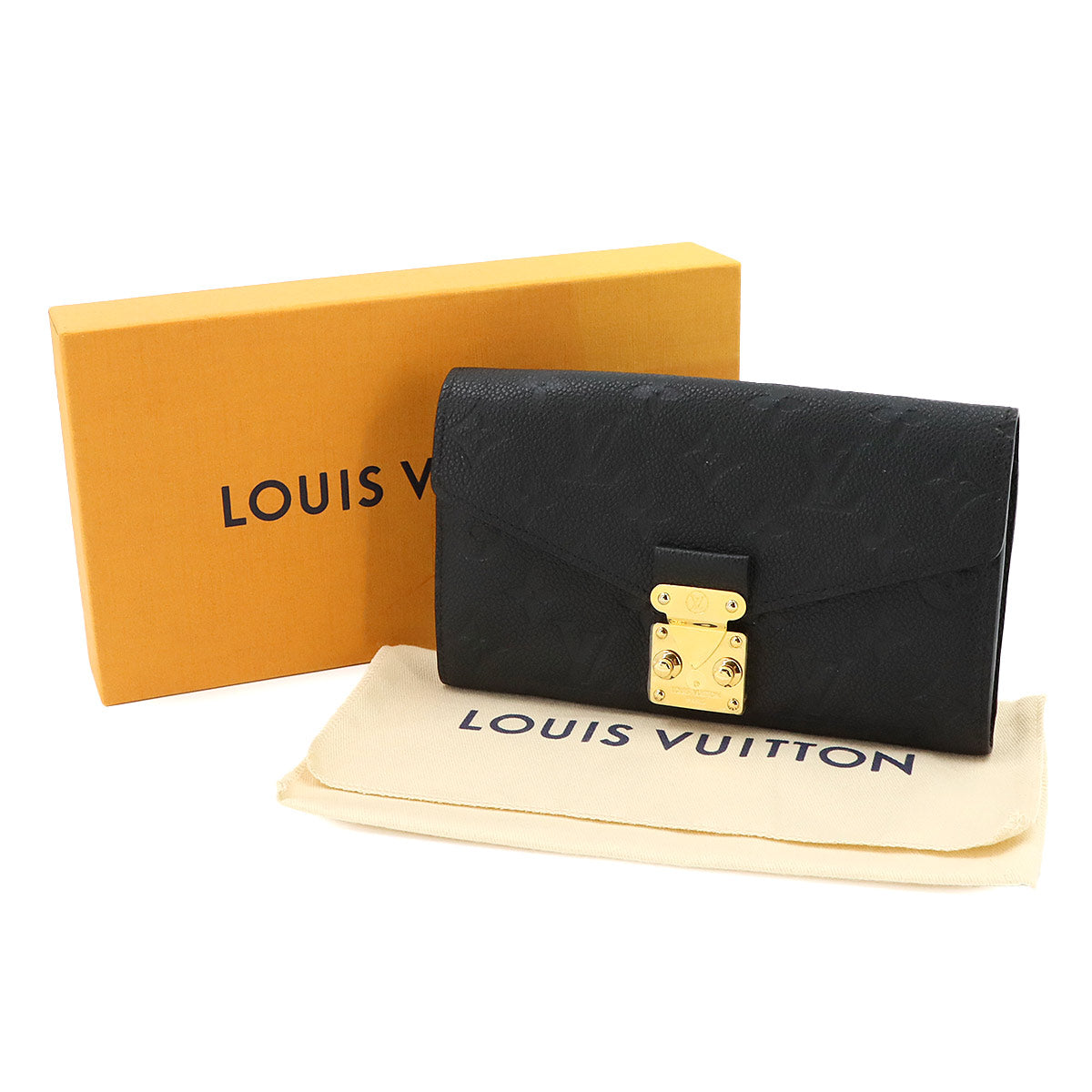 Monogram Empreinte Metis Wallet Noir M62458 Purse