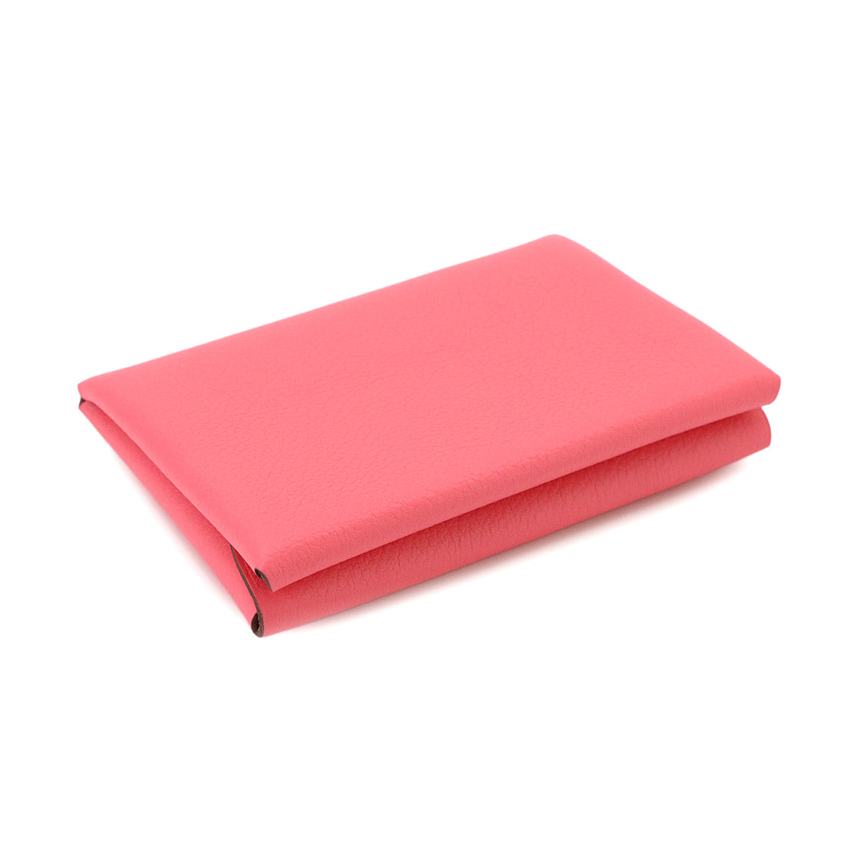 Calvi Duo Card Case Evercolor Rose Azalee Purse