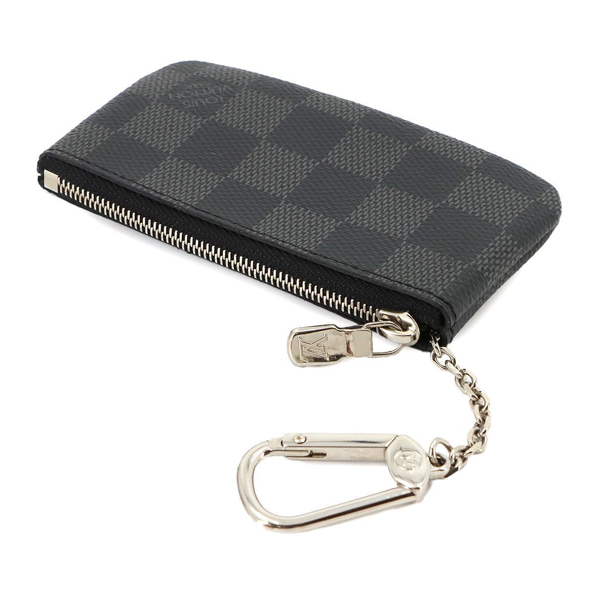 Damier Graphite Pochette Cles Coin Case N60155