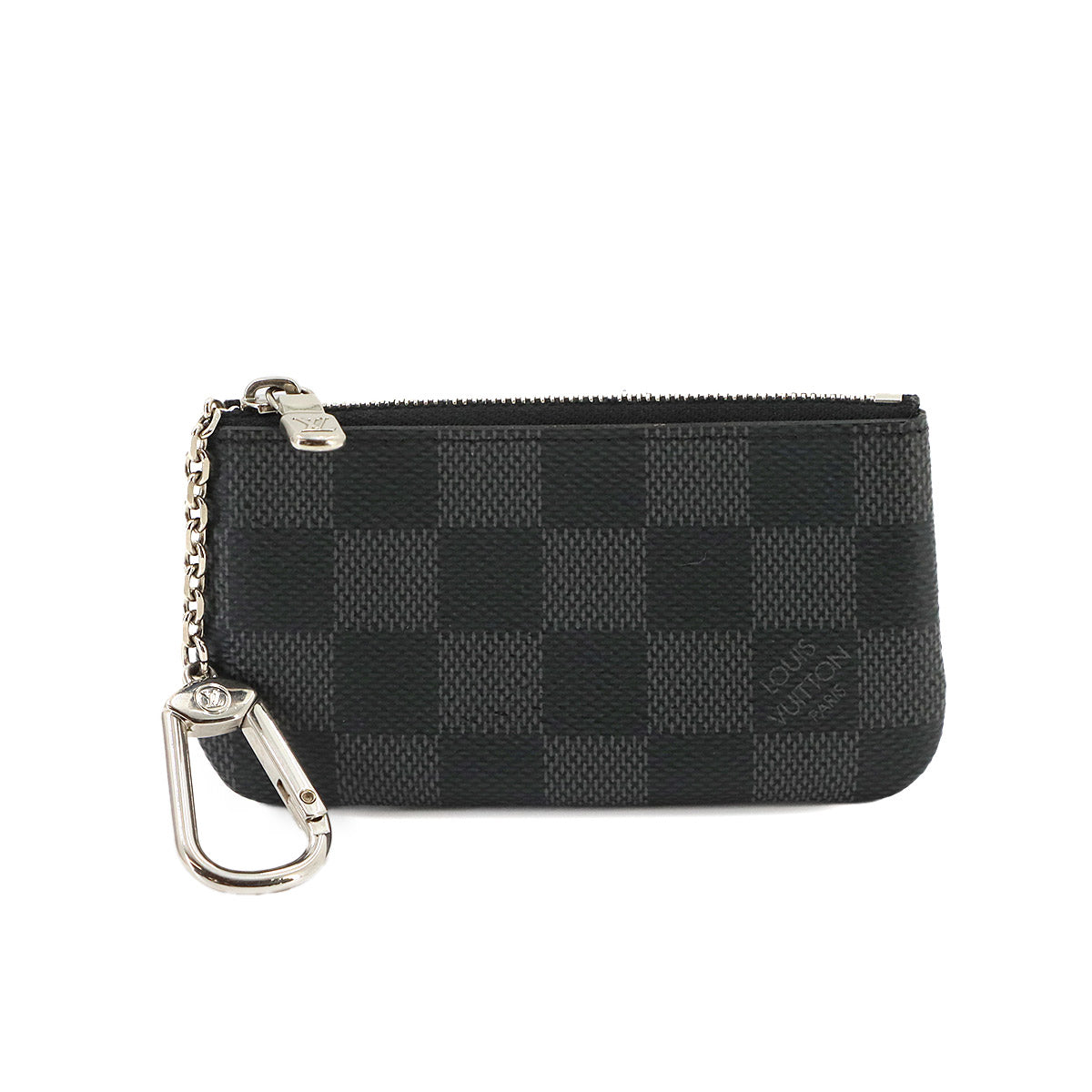 Damier Graphite Pochette Cles Coin Case N60155