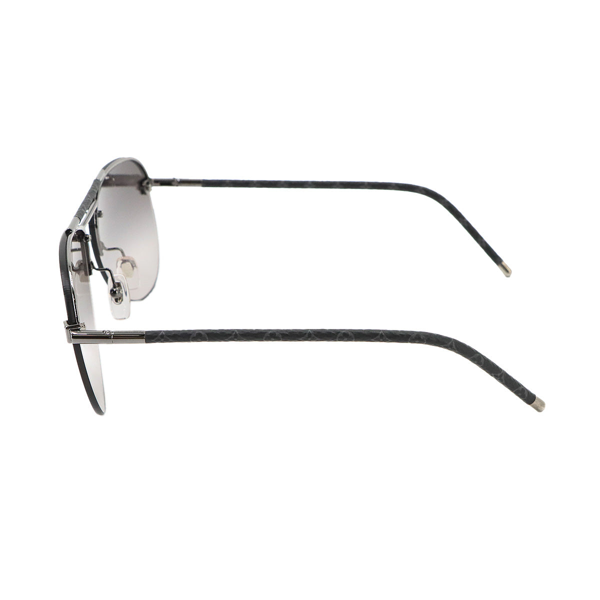 Monogram Eclipse Clockwise Canvas Sunglasses Black Z1109E