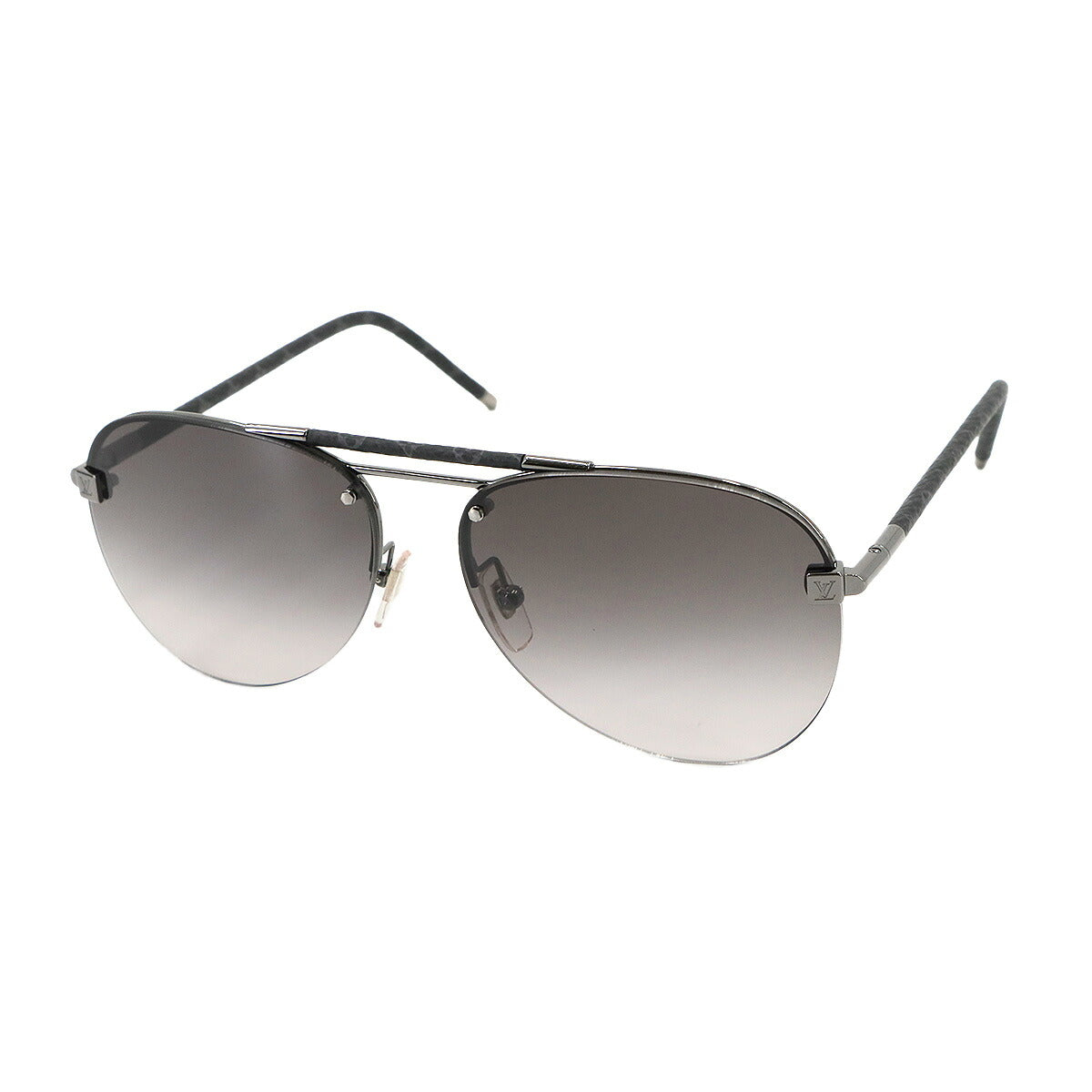 Monogram Eclipse Clockwise Canvas Sunglasses Black Z1109E