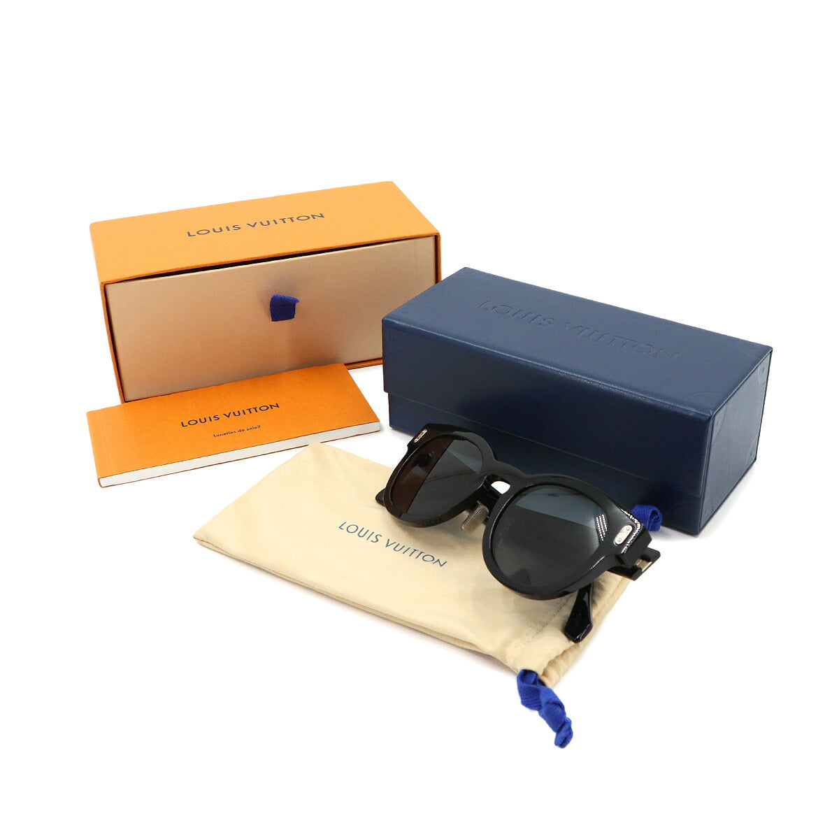 LV Confidence Round Sunglasses Black Z2670U Eyewear