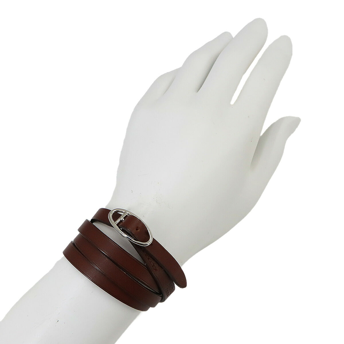 Hapi3 Bracelet Swift Leather Brown Accessory