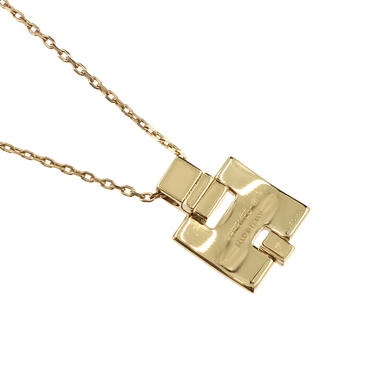 Eileen Necklace Pendant Gold Marron Glace Accessory