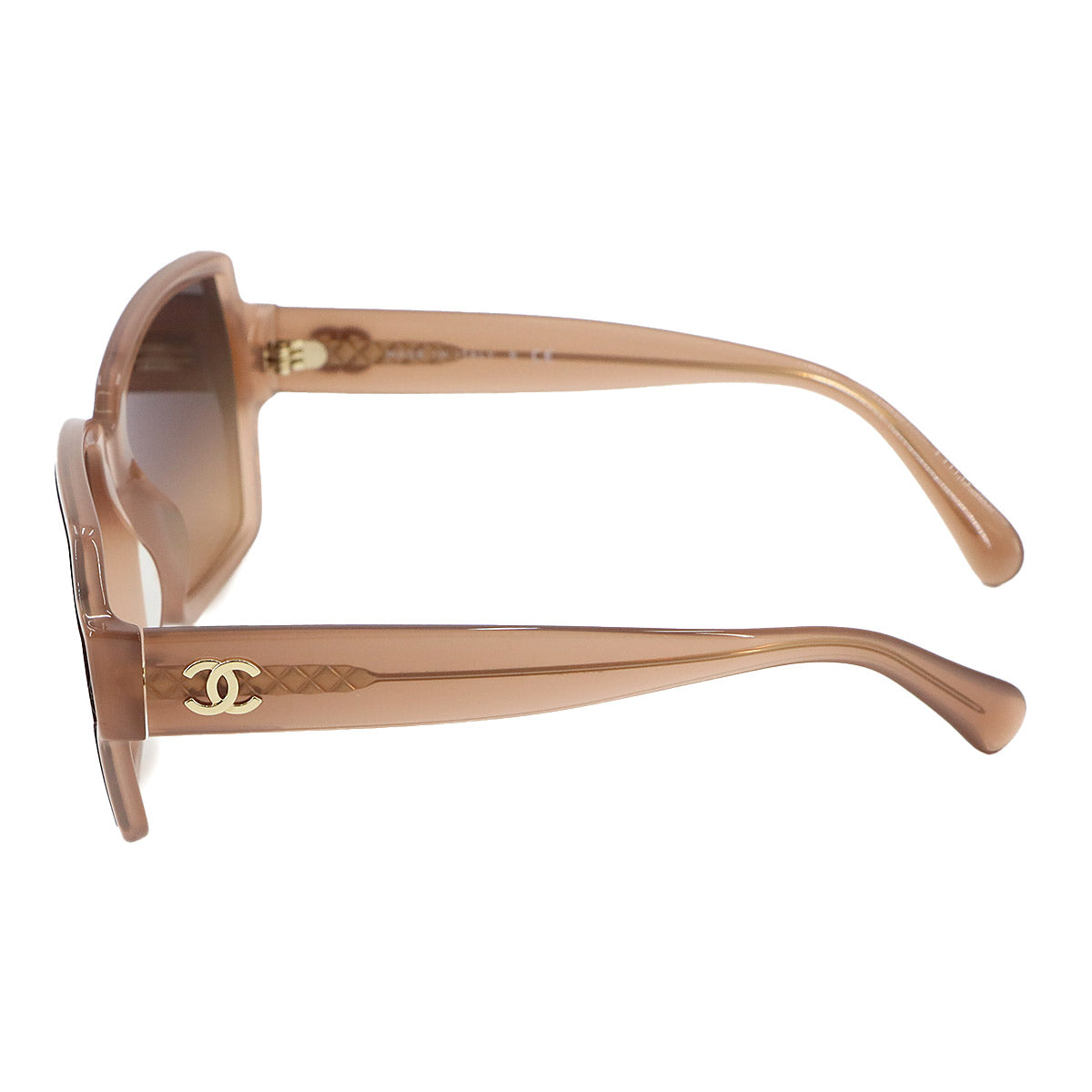 Sunglasses Coco Logos Brown Square Shape Eyewear