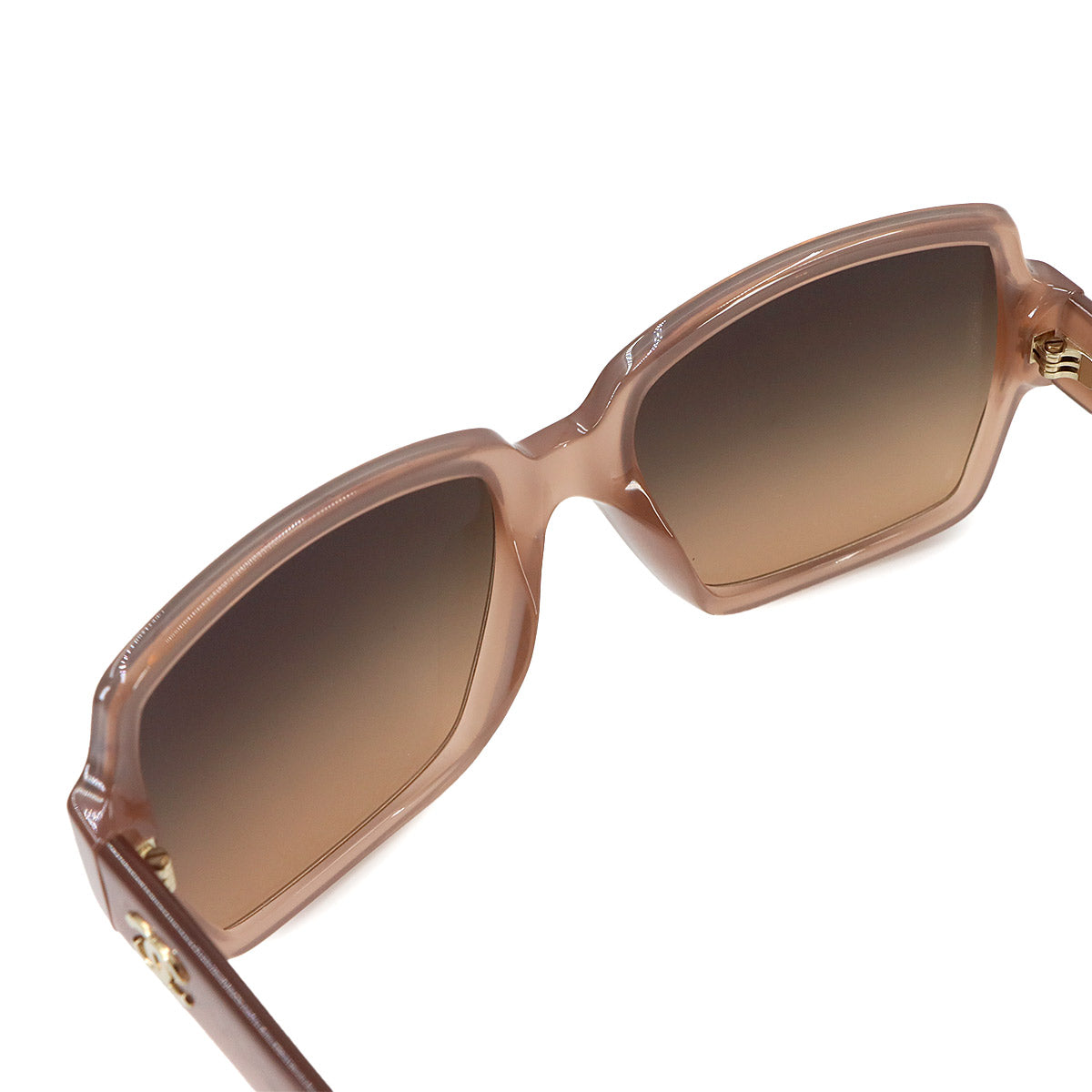 Sunglasses Coco Logos Brown Square Shape Eyewear