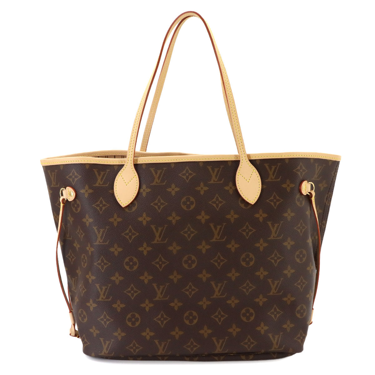 Monogram Neverfull MM Tote Bag Beige M46975 Purse