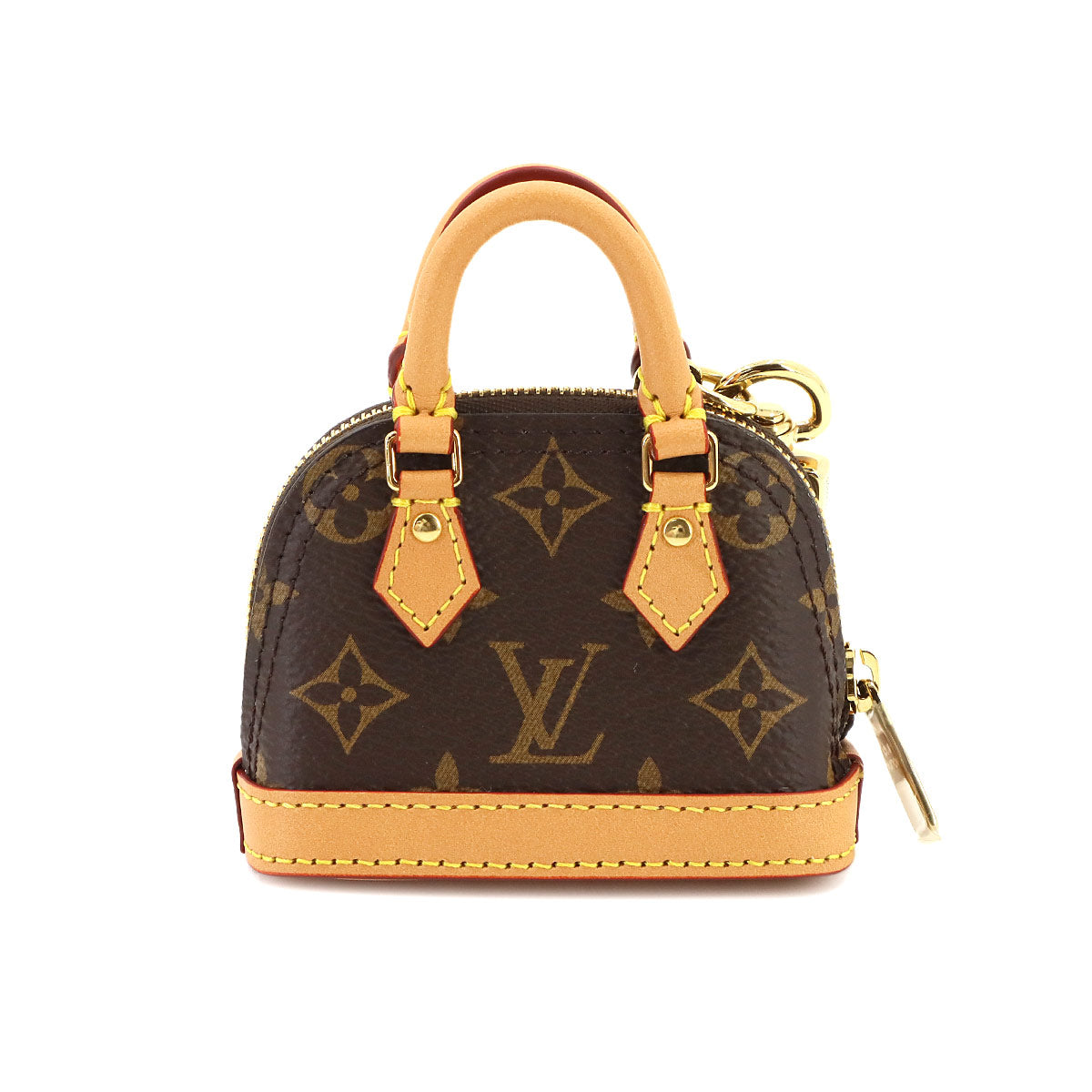 Micro Alma Monogram Key Holdere Bag Charm M00995