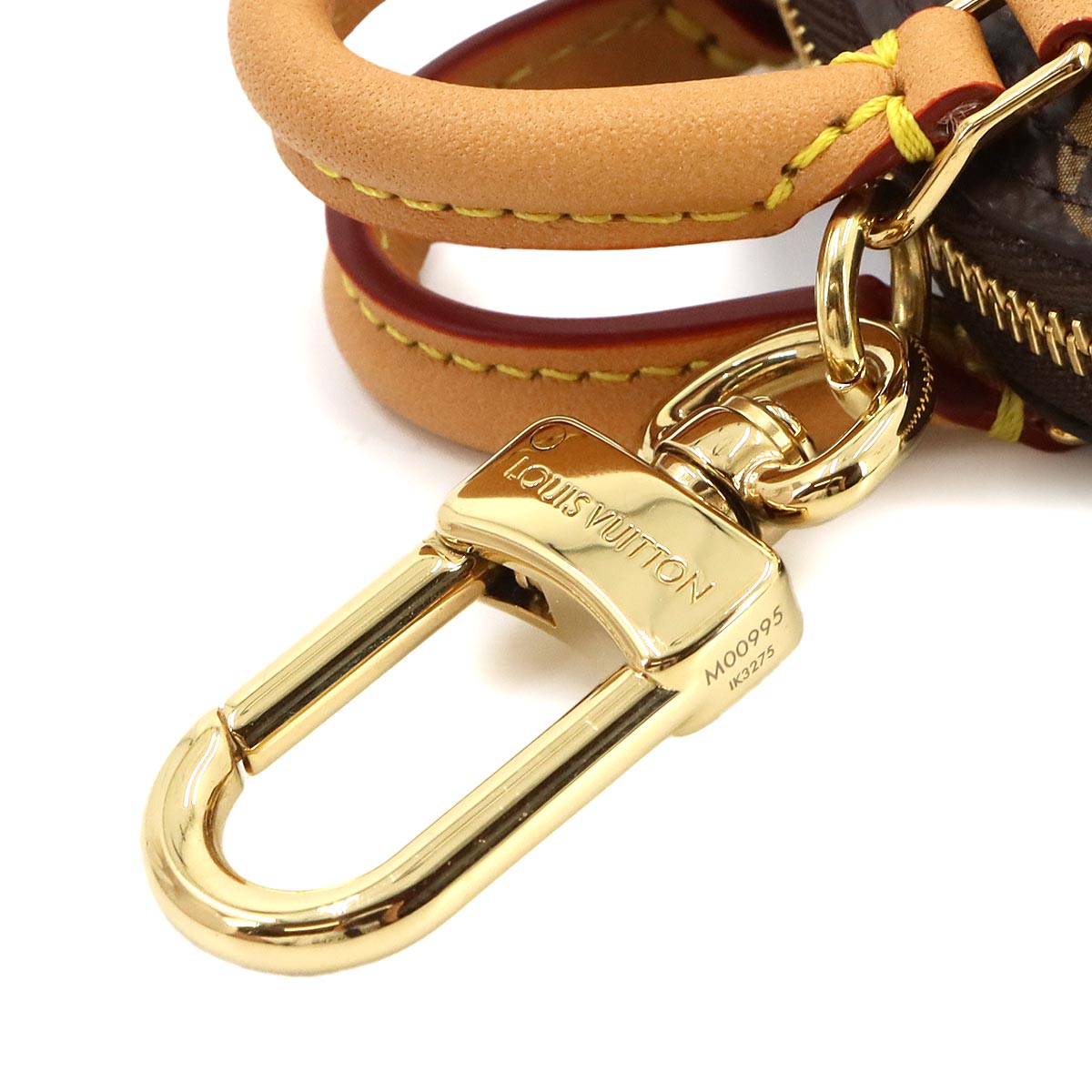 Micro Alma Monogram Key Holdere Bag Charm M00995