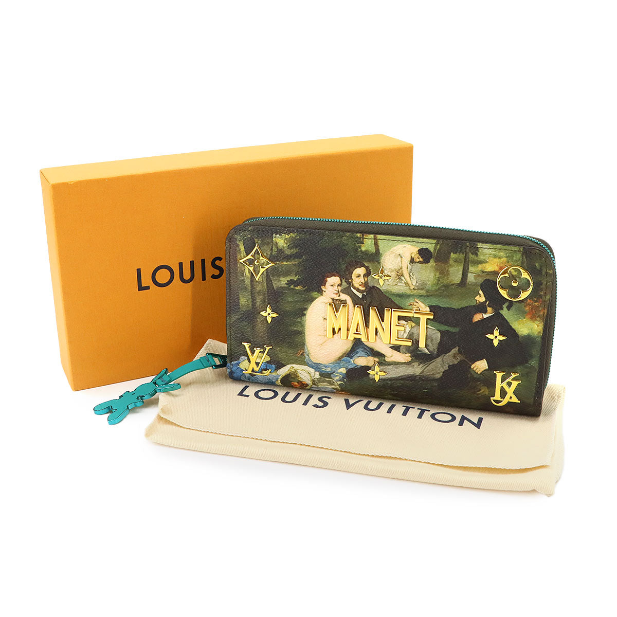 Masters Monogram Certy Zippy Wallet M64602 MANET