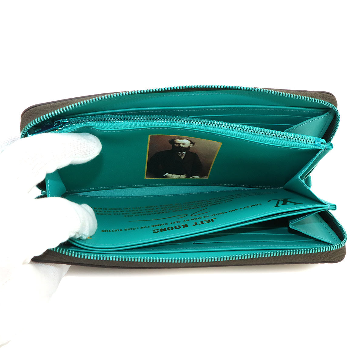 Masters Monogram Certy Zippy Wallet M64602 MANET