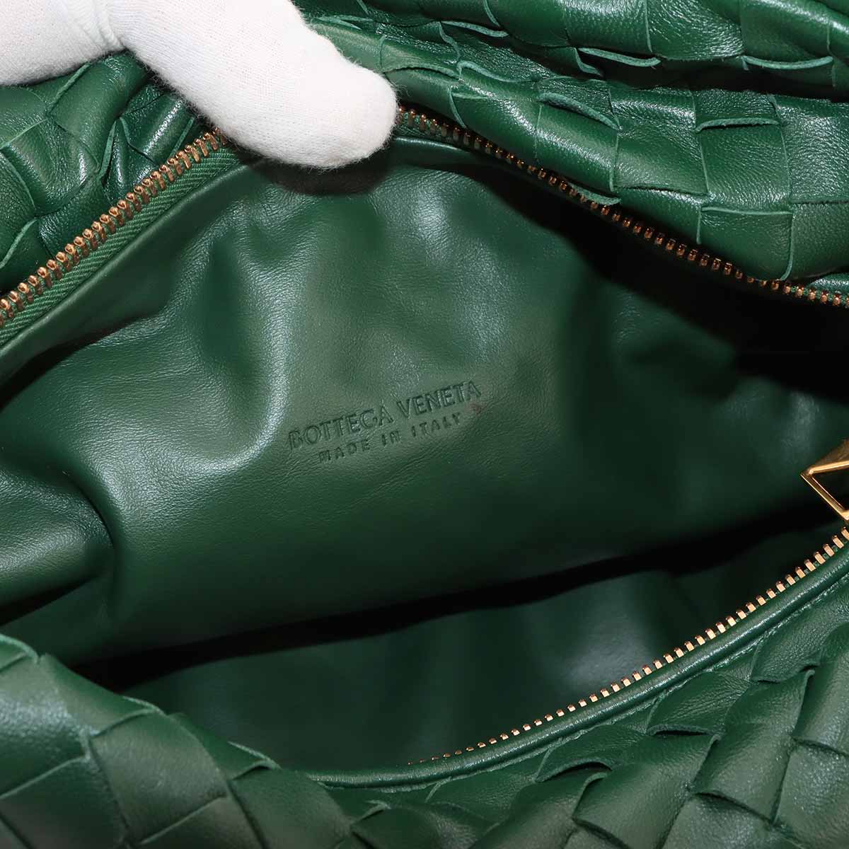 Small Jodie Hand Bag Leather Green Purse