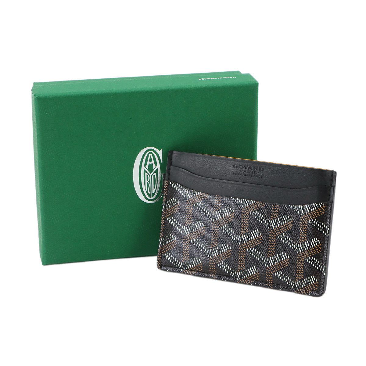 Saint Sulpice Card Case PVC Leather Black Purse