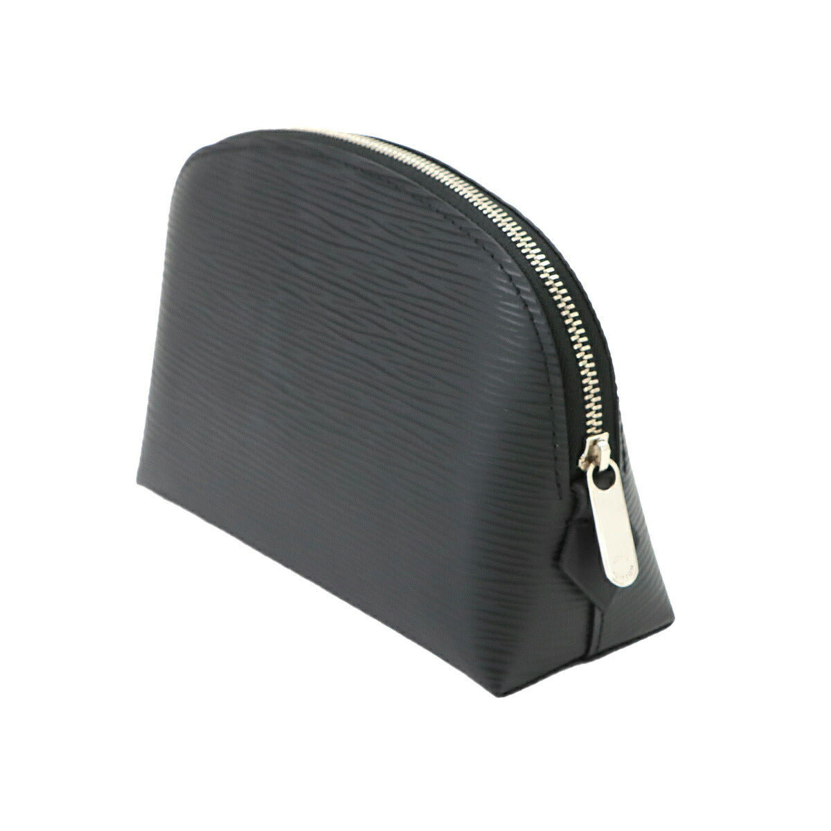 Epi Pochette Cosmetic Pouch Leather Black M41348