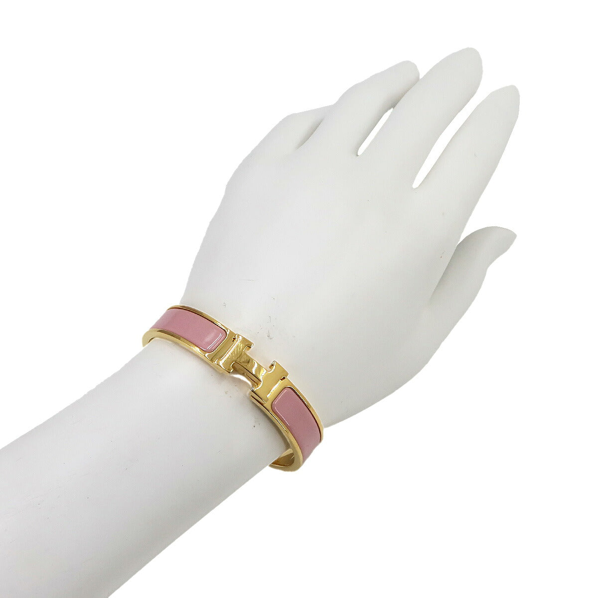 Clic H PM Bangle Bracelet Pink gold Accessory