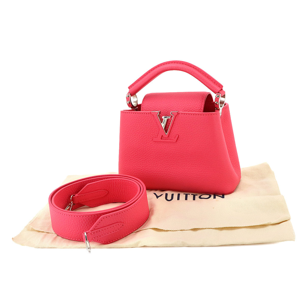 Capucines MINI Hand Shoulder Bag Taurillon Leather M55987