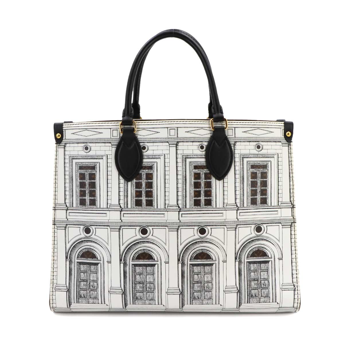 Monogram Onthego MM Tote Shoulder Bag M59264 Fornasetti
