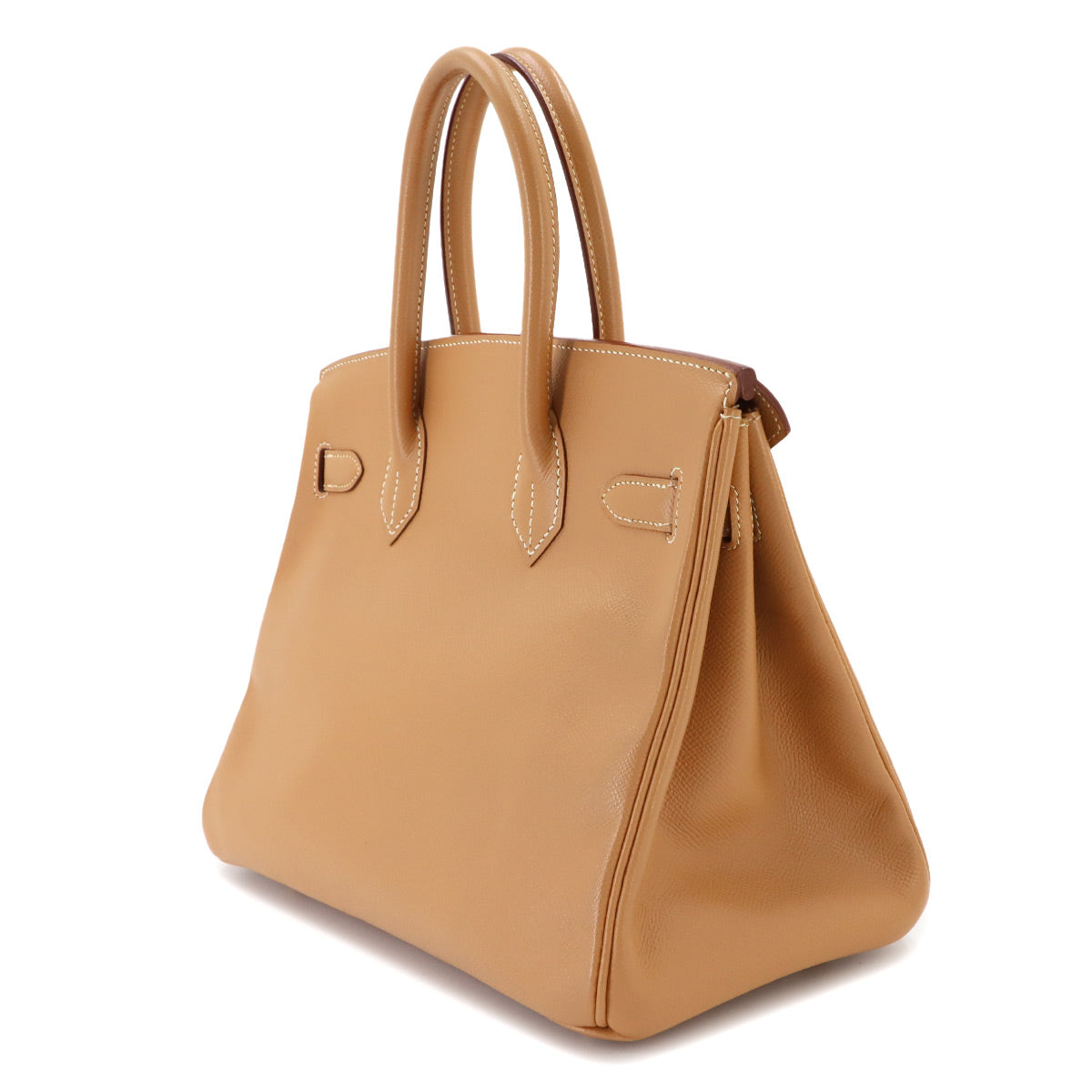 Birkin 30 Couchevel Epsom Natural Hand Bag Brown Purse