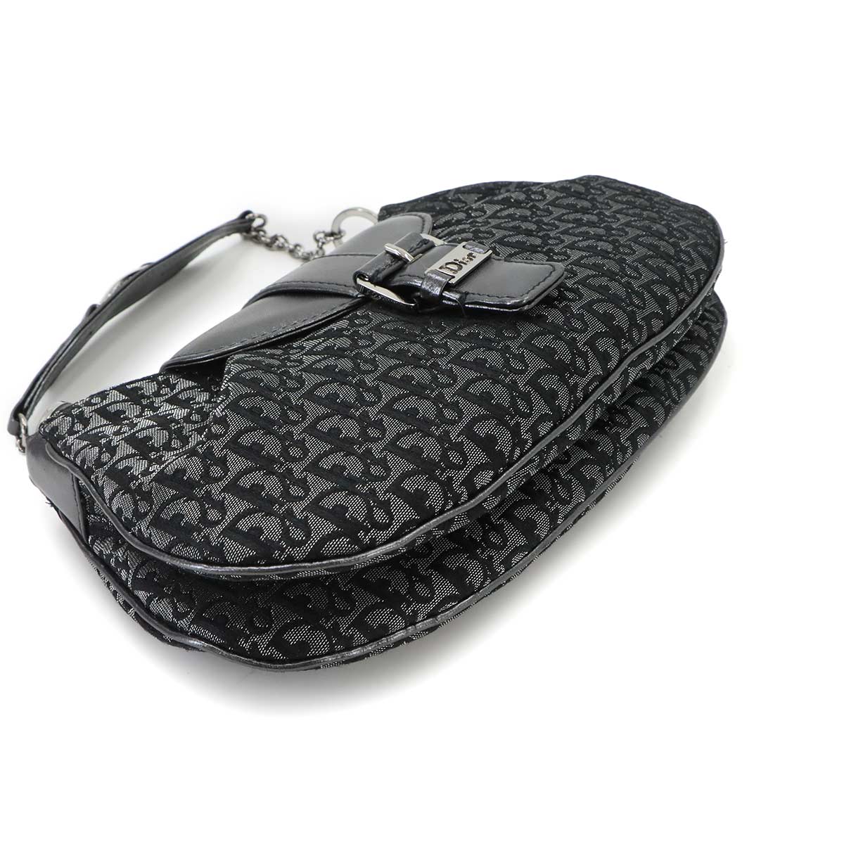 Trotter Street Chic Hand Bag Canvas Leather Gray