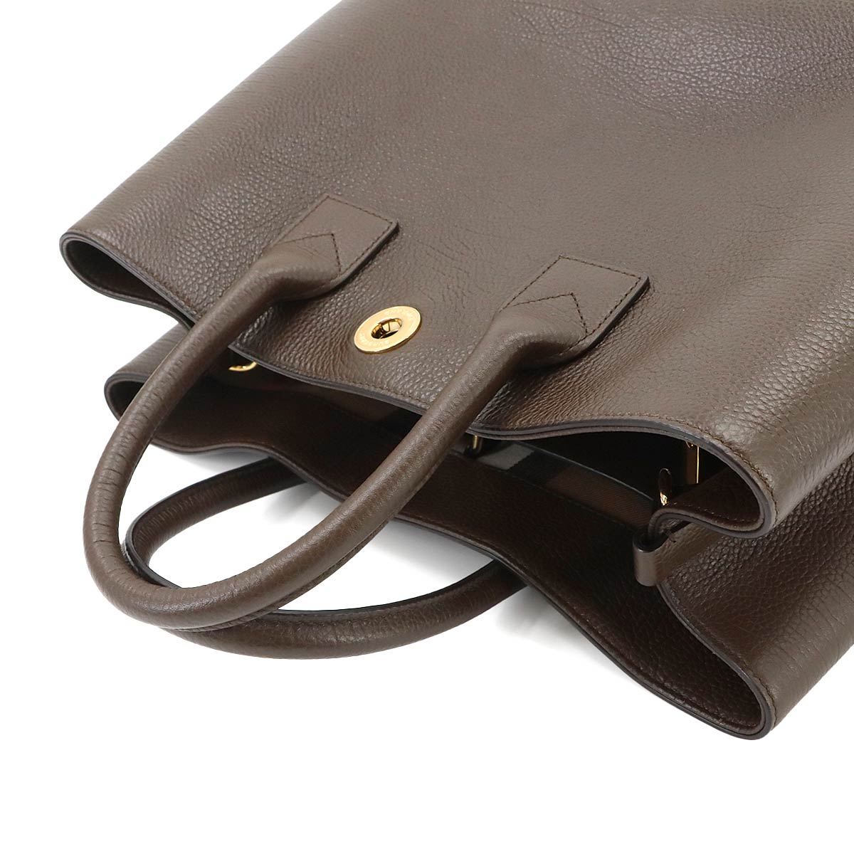 Bermondsey Medium Tote Shoulder Bag Leather Brown 81112721