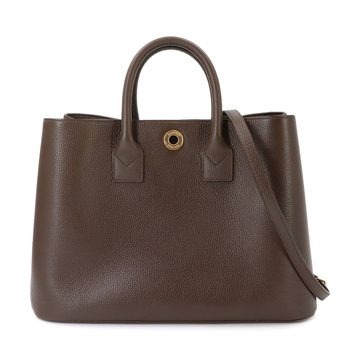Bermondsey Medium Tote Shoulder Bag Leather Brown 81112721