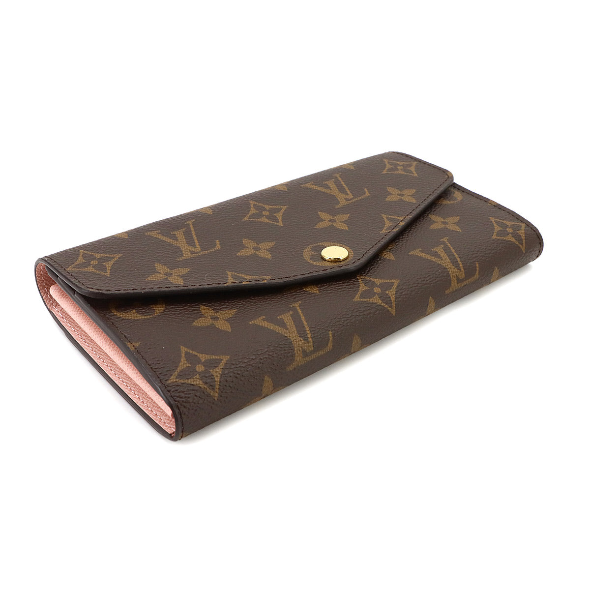 Monogram Sarah Wallet Rose Ballerine M62235 Purse