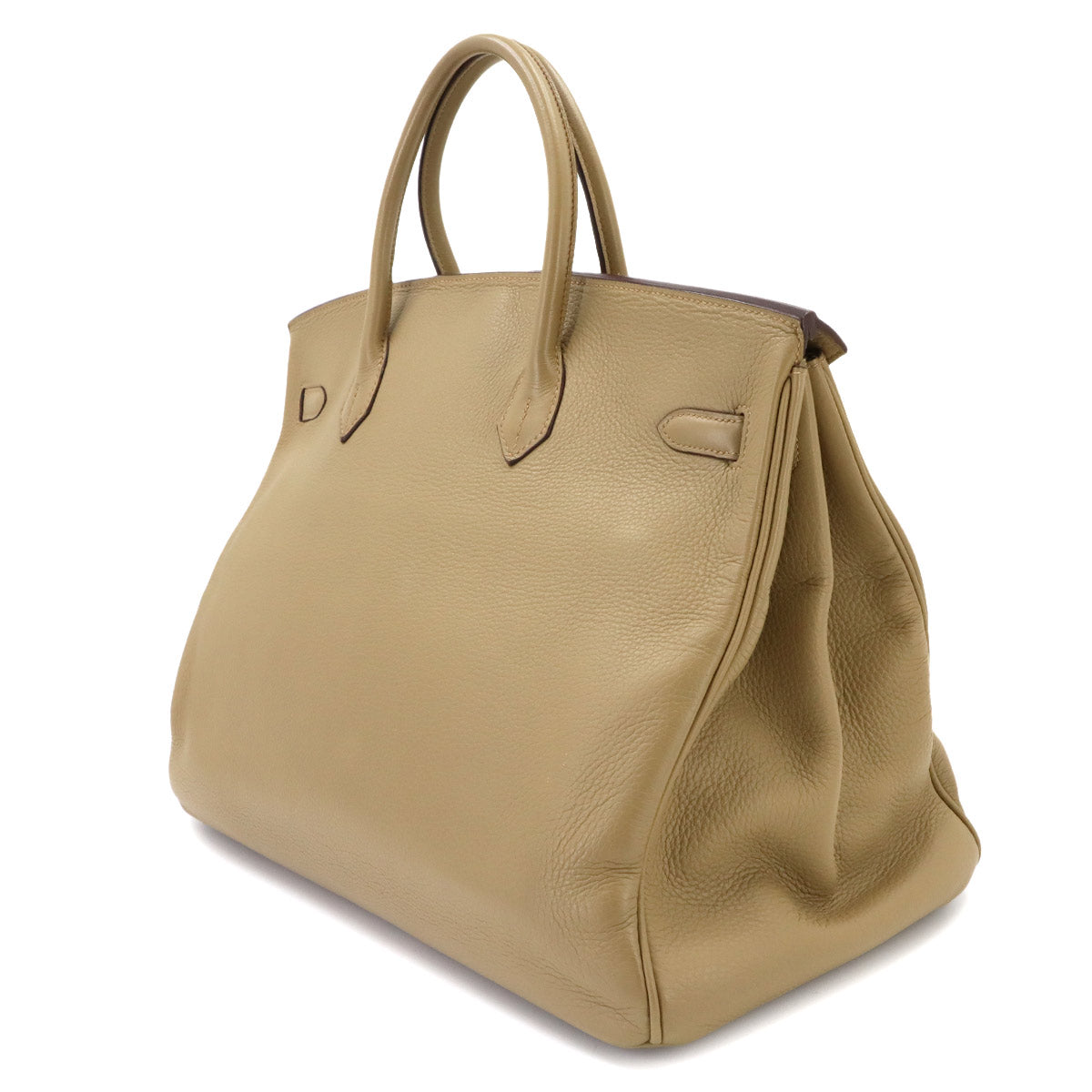 Birkin 40 Taurillon Clemence Beige Hand Bag Purse