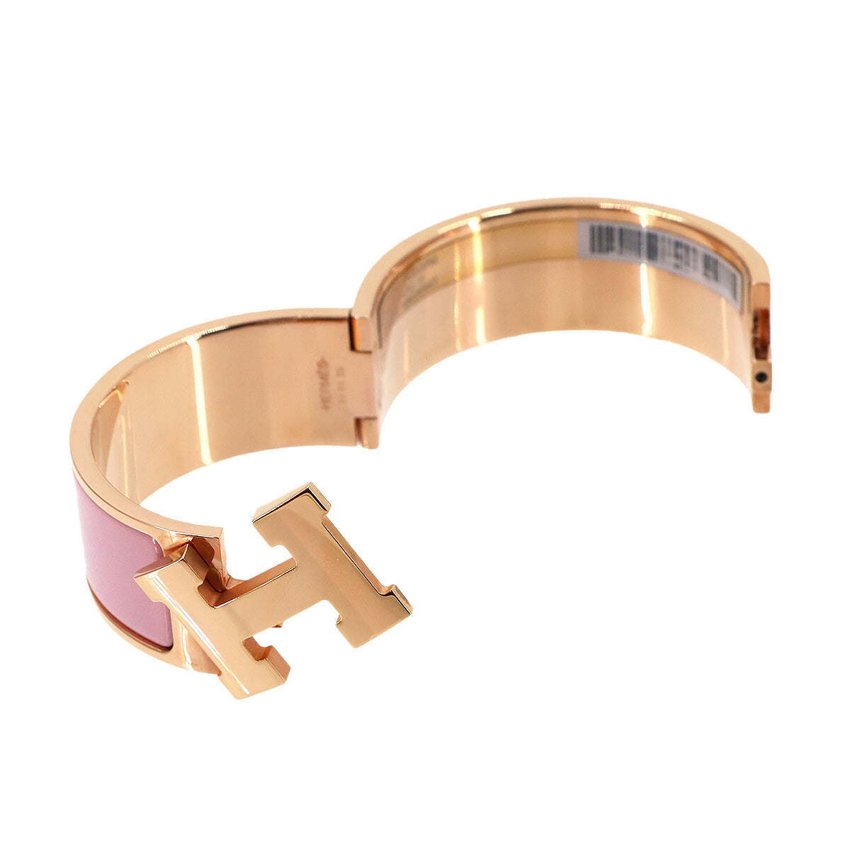 Clic Clac H PM Bangle Rose Nacarat Rose Gold Accessory