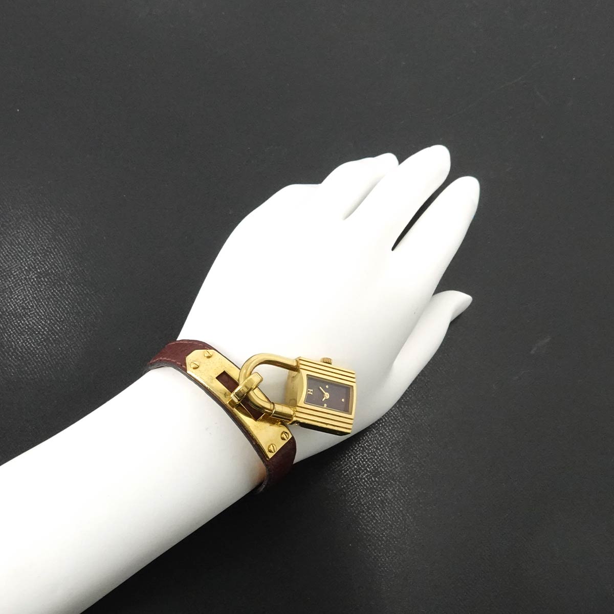 Kelly Watches Quartz bordeaux Dial Vintage Cadena Ladies
