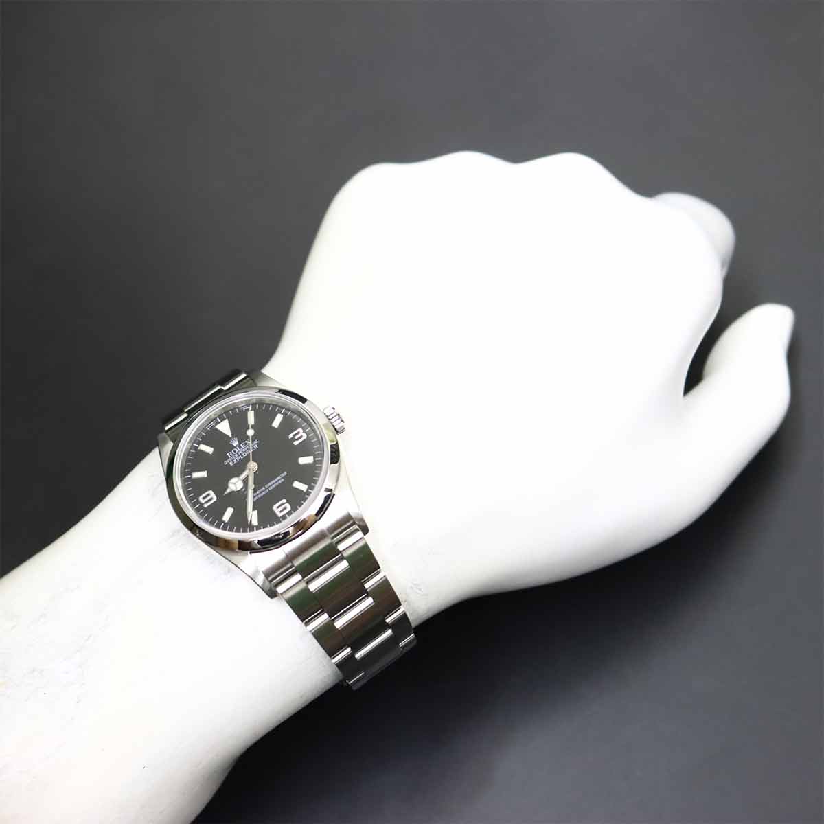 Explorer 1 114270 Serial M Automatic Black Dial Mens Watch