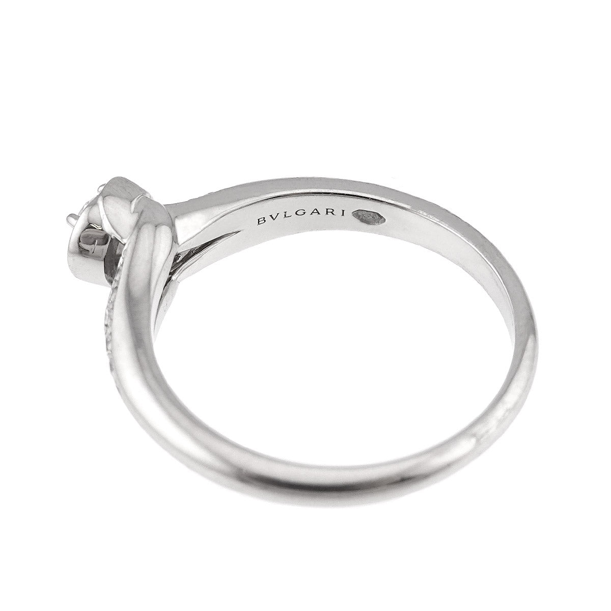 Incontro d'amore Diamond 0.18ct E/VVS2/VG Ring Pt Size:6.75(US)