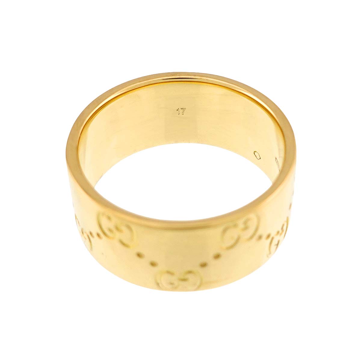 Icon Wide Ring 18K Yellow Gold 750 Size17 7.25(US)