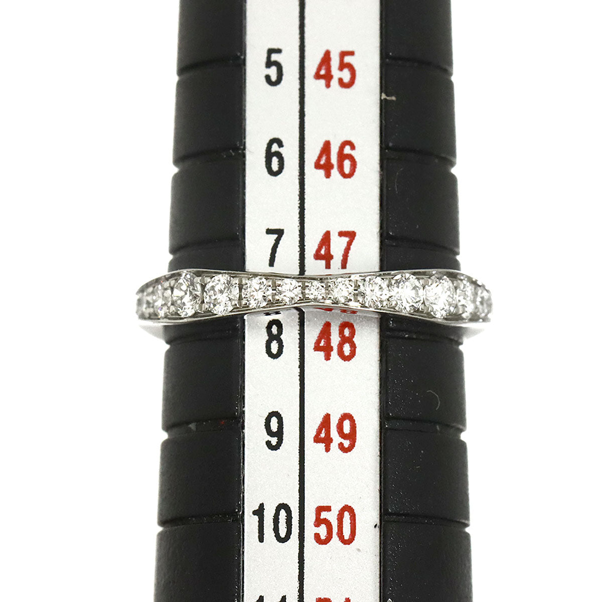 Diamond Ring Pt Platinum Size4-4.5(US)