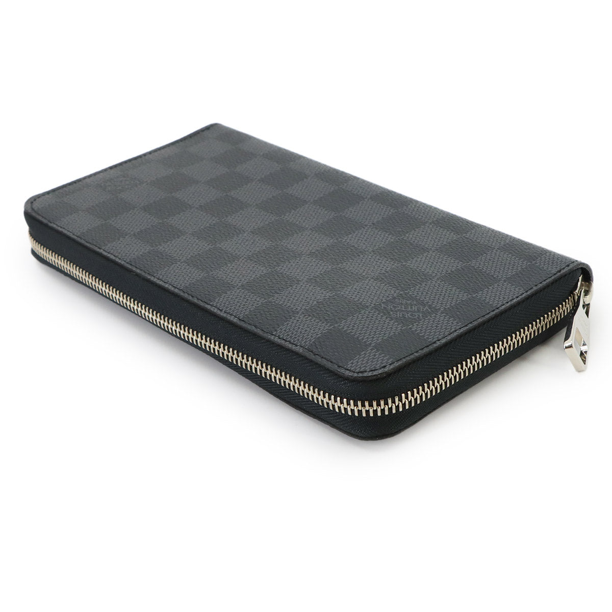 Damier Graphite Zippy Organizer Long Wallet N63077 Purse