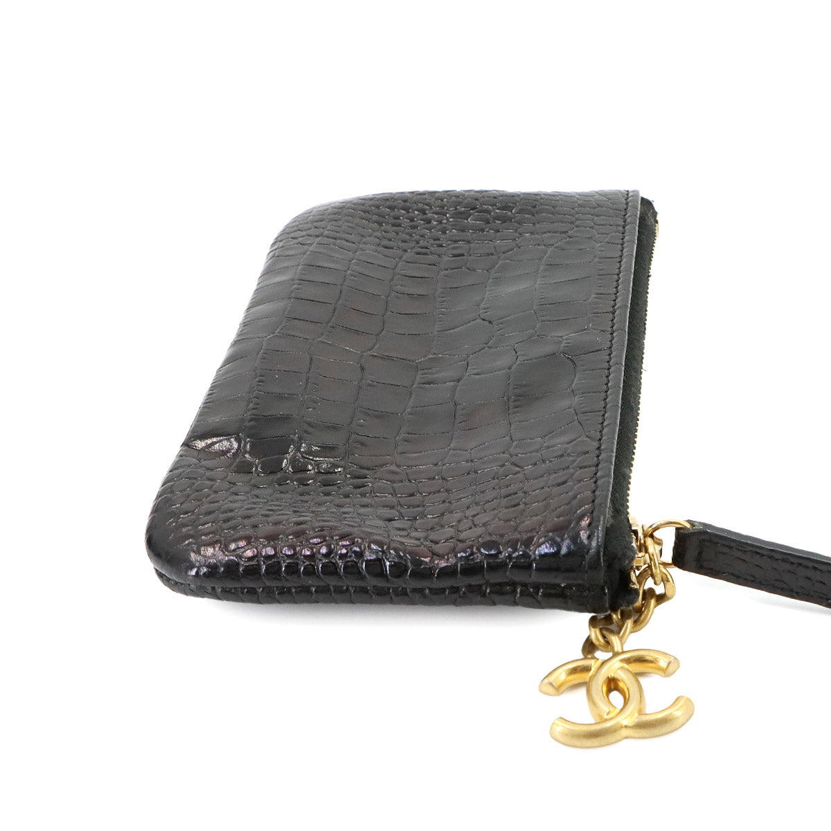 31 RUE CAMBON Pouch Leather Black Purse 90344130