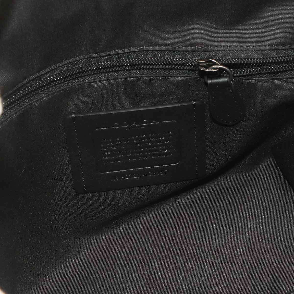 Hudsun Tote Bag Leather Navy C8157 Purse