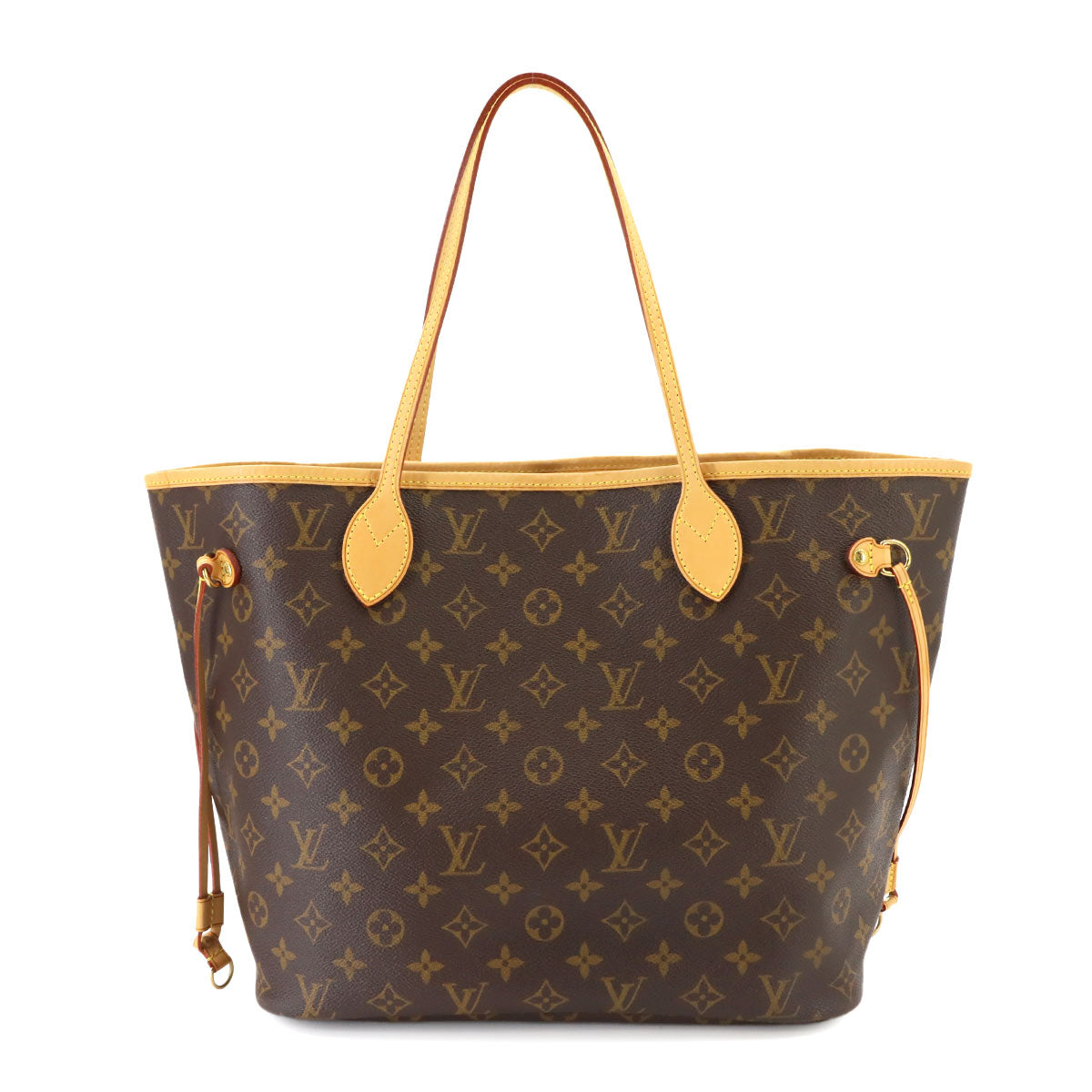 Monogram Neverfull MM Tote Bag Brown Beige M40156 Purse