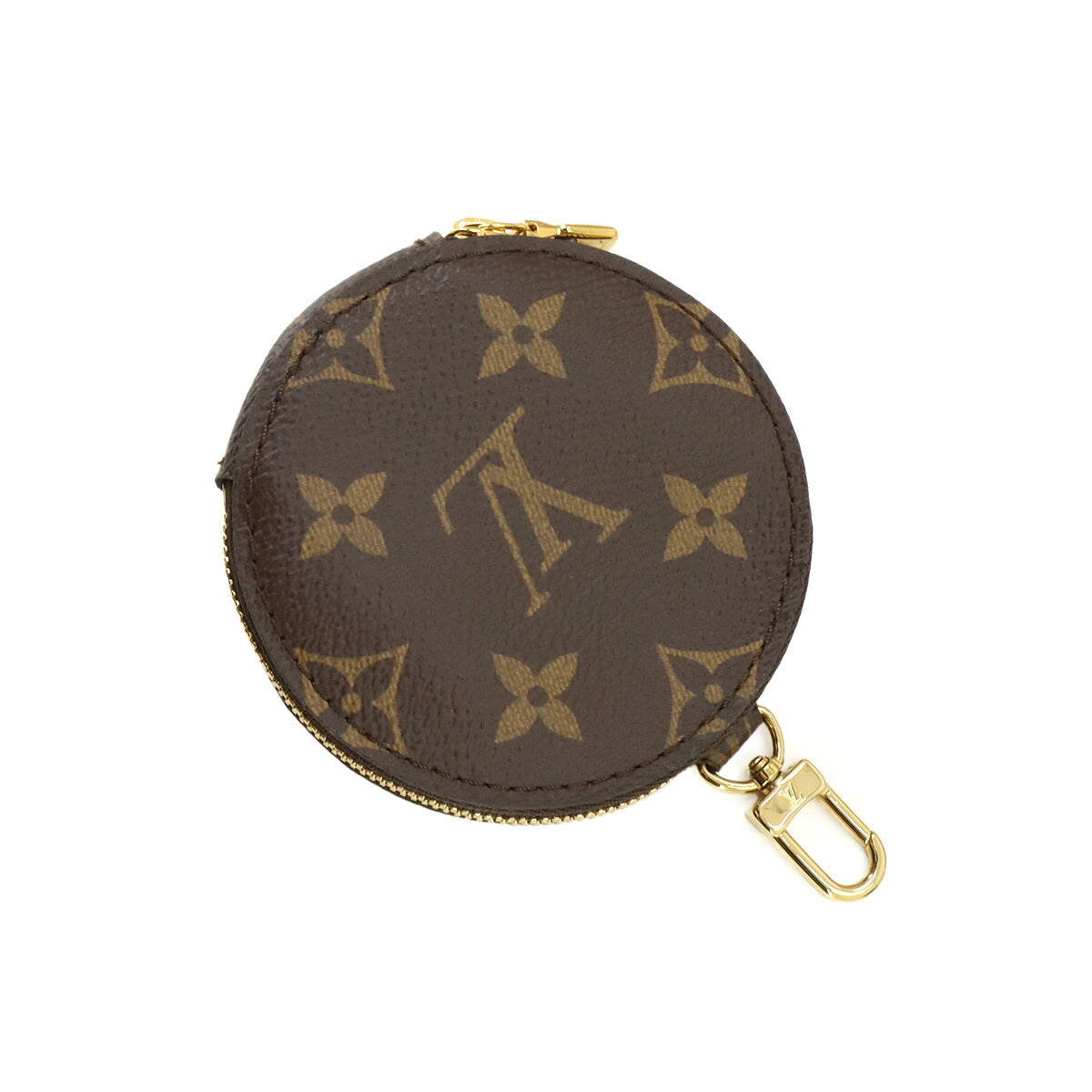 Monogram Shoulder Strap Nylon Leather Black J02487