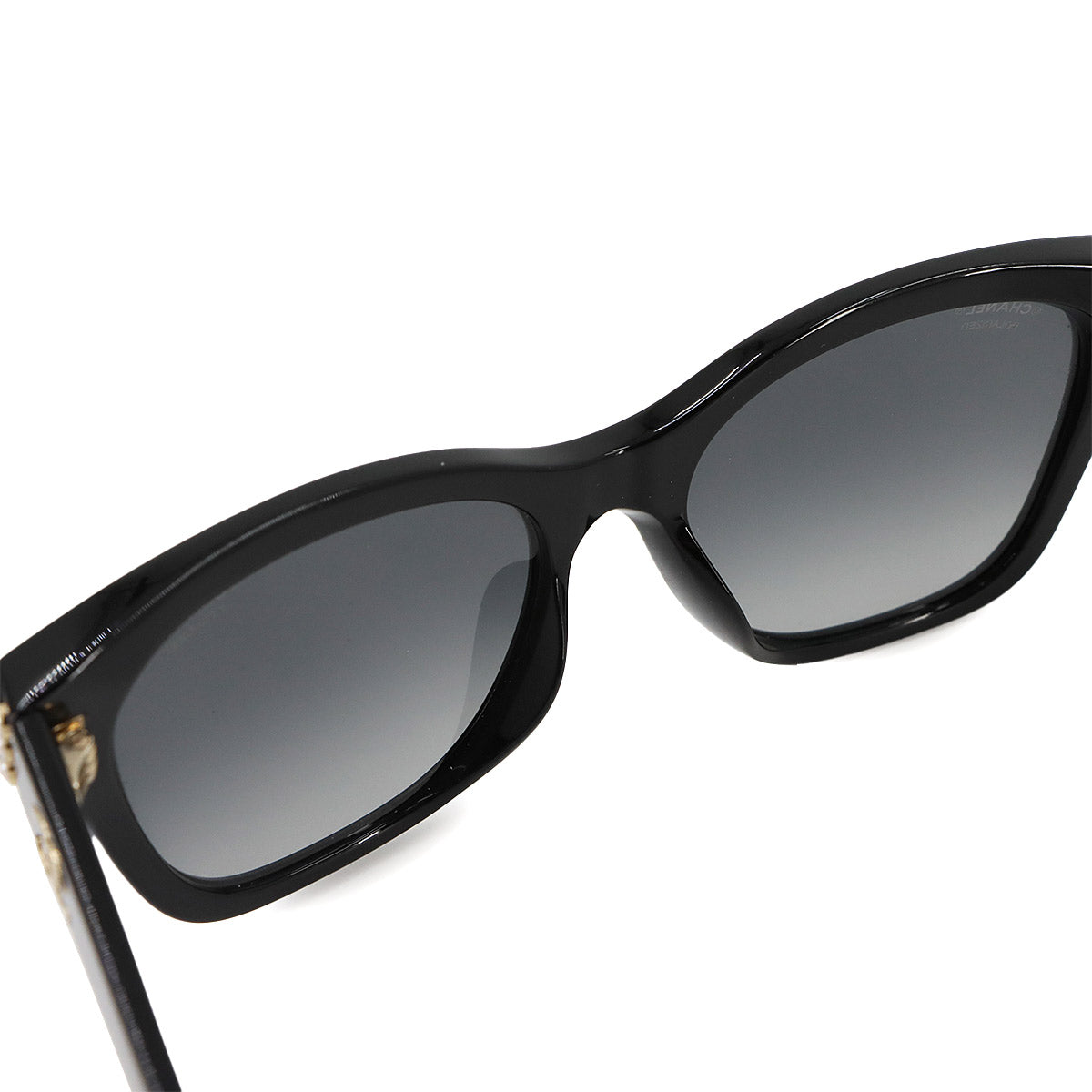 Sunglasses Coco Logos Black Square Shape Eyewear