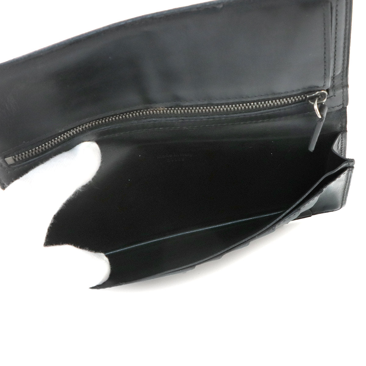 Calligraphy Santal Scritto Long Wallet Venezia Leather