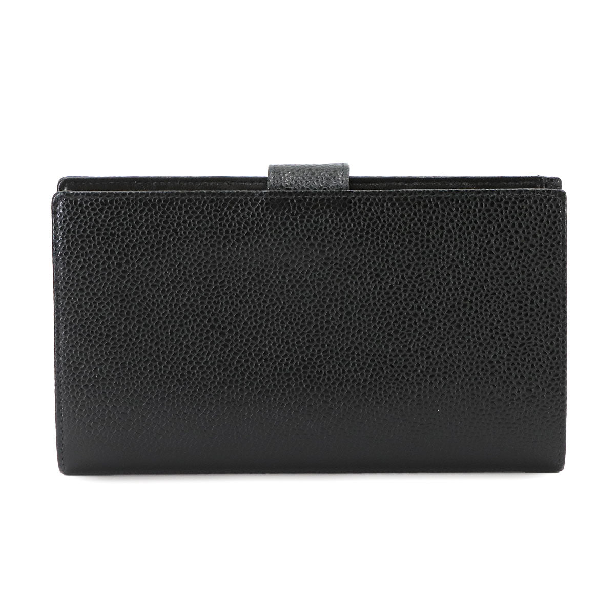 Long Wallet Leather Black A13498 Coco Logos