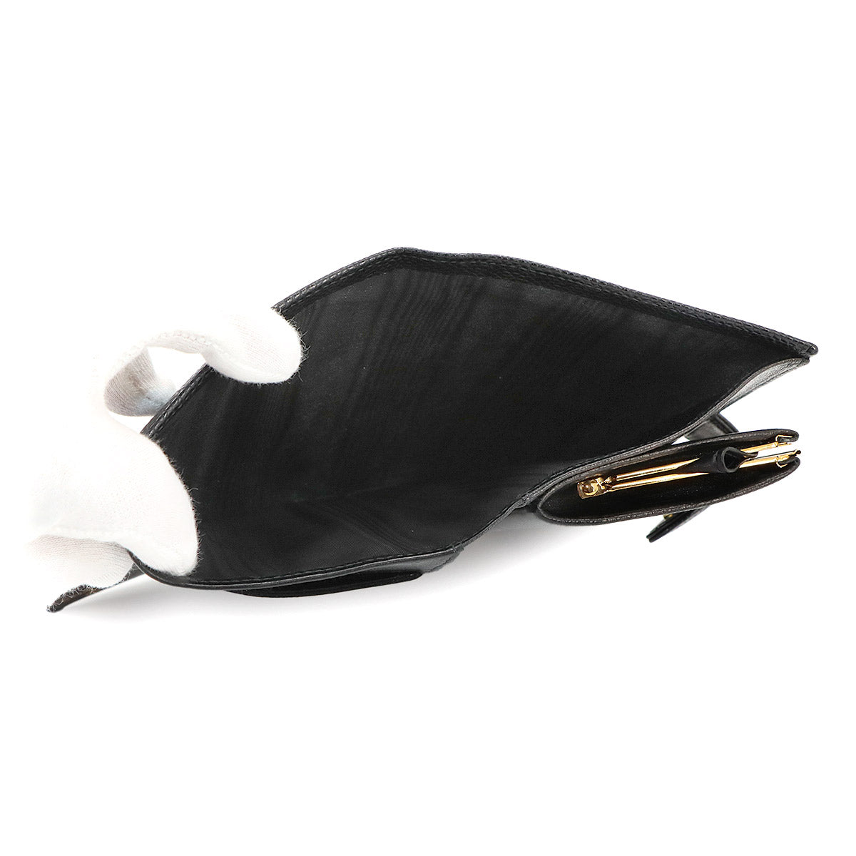 Long Wallet Leather Black A13498 Coco Logos