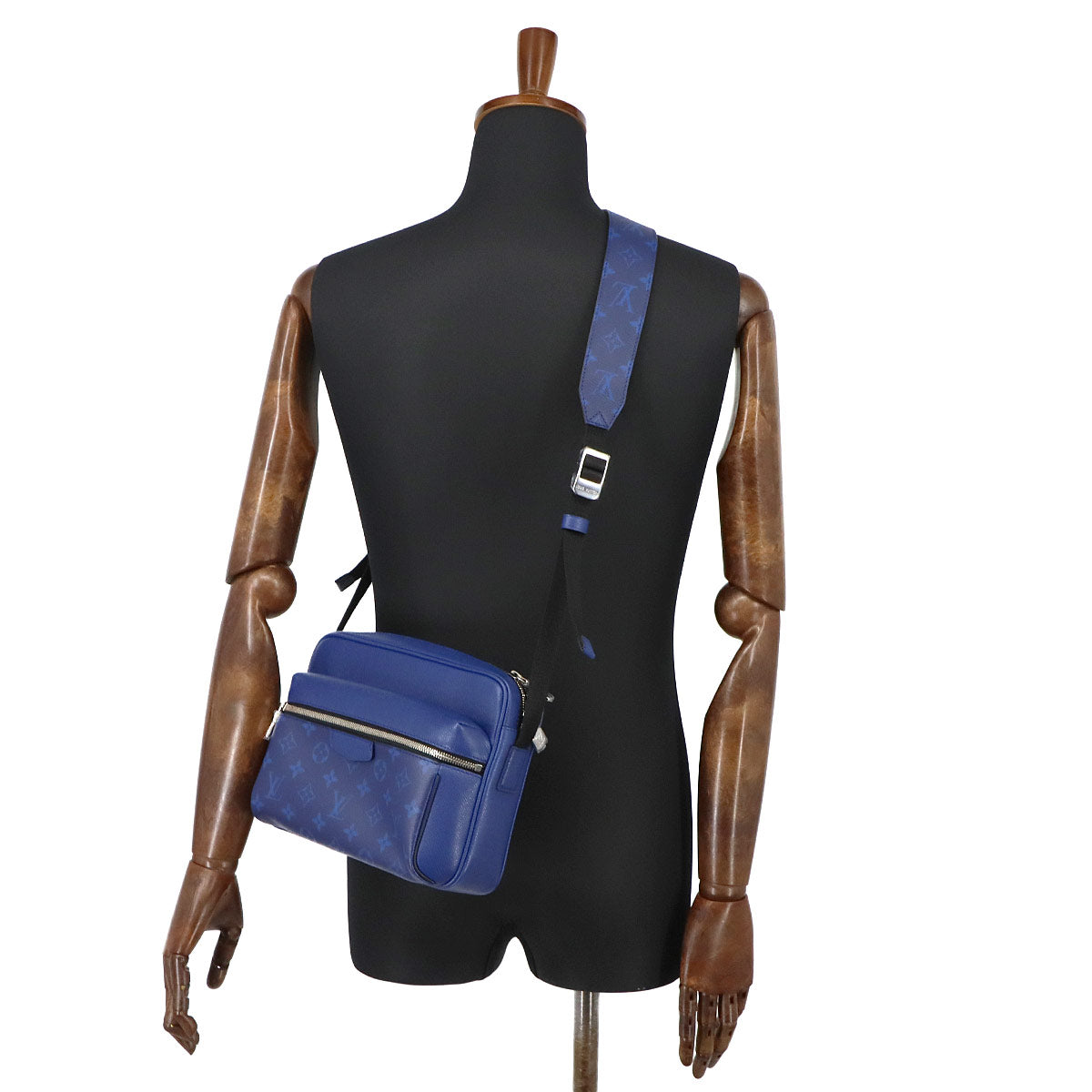 Taigarama Outdoor Messenger PM Shoulder Bag Cobalt M30242