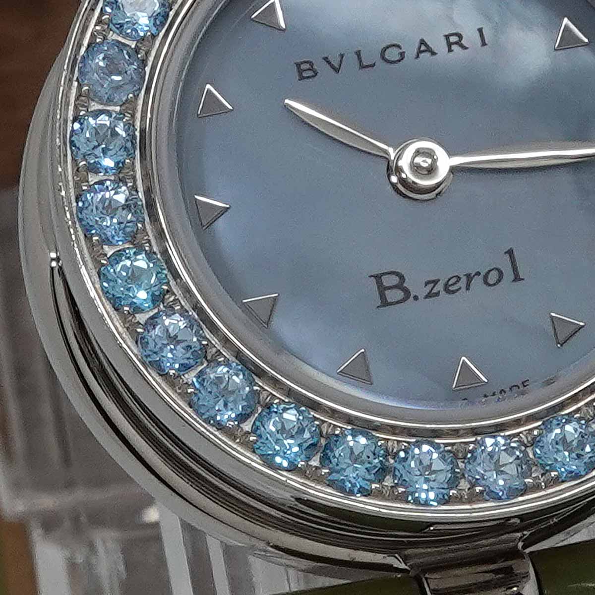 B-Zero1 BZ22S Quartz Blue Shell Dial Ladies Watch