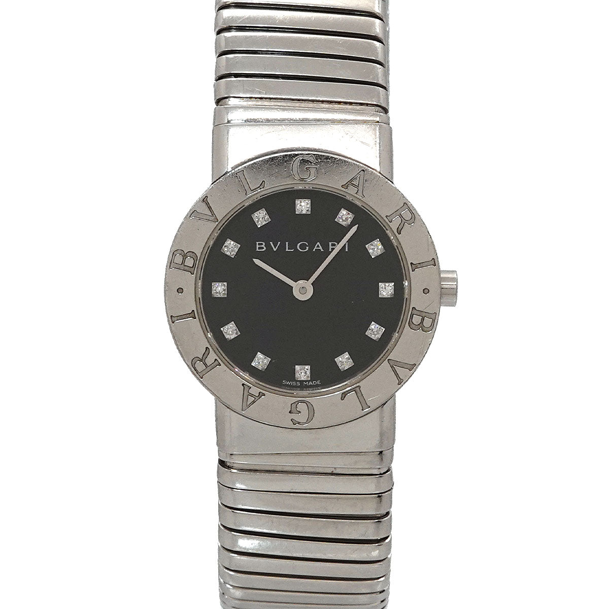 BVLGARIBVLGARI Tubogas BB262TS 12P Diamond Quartz