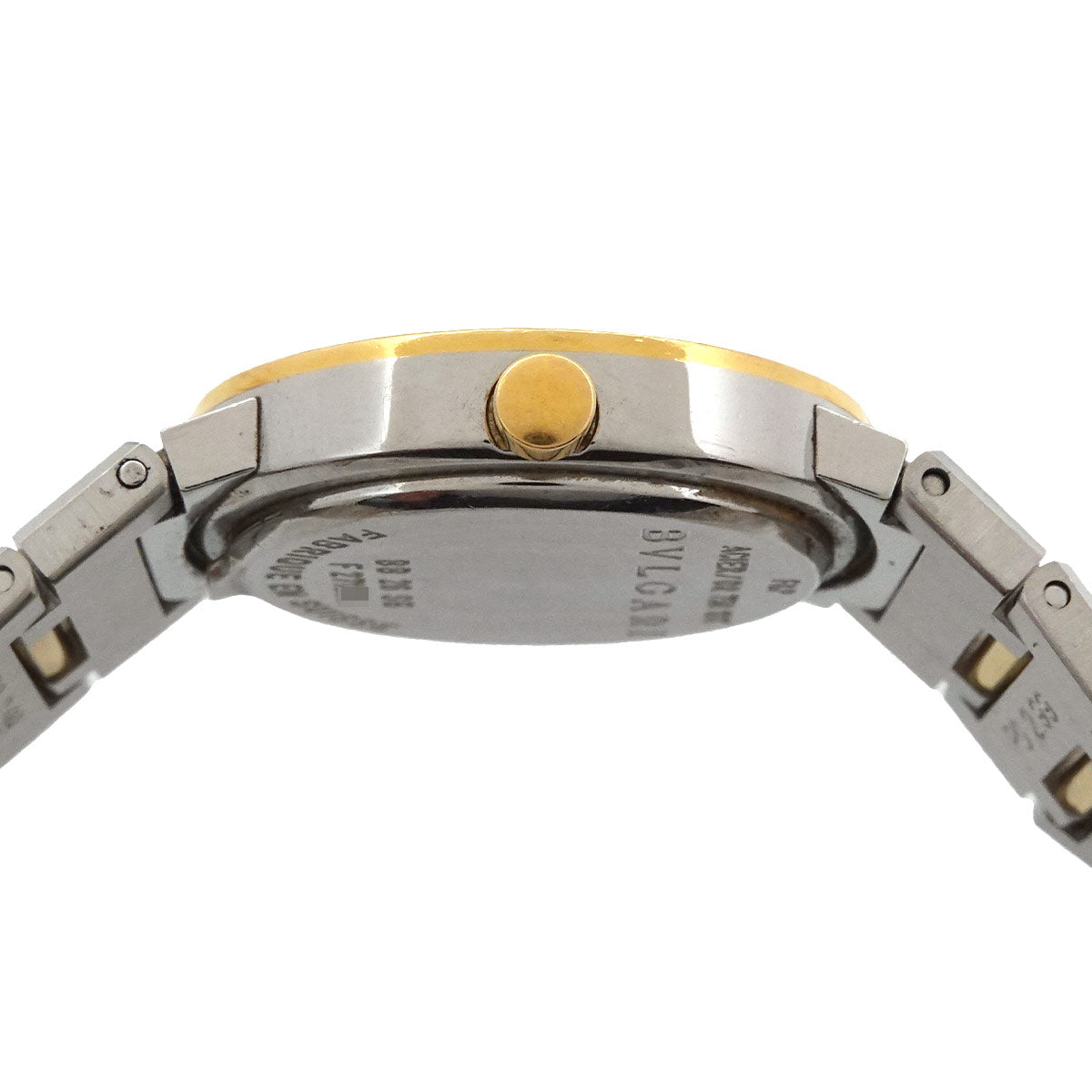 BVLGARIBVLGARI BB26SG Two Tones 750 YG Silver Dial Ladies