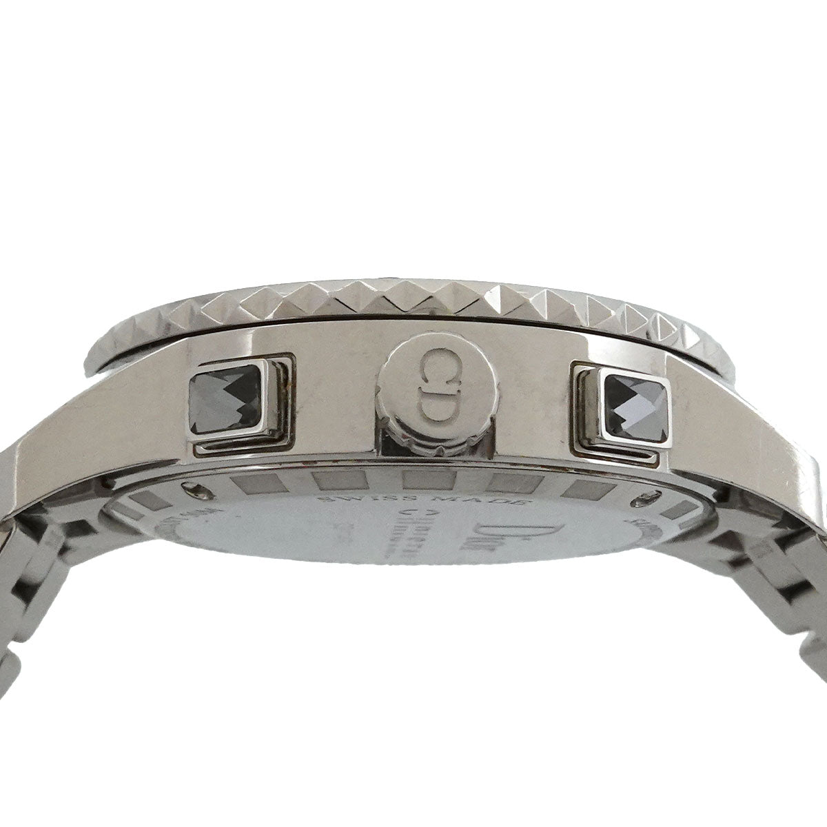 Christal CD114313 Chronograph Diamond Silver Dial